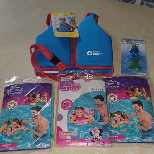 Sand Dollar Kids Swim Vest and Disney Swim Tubes